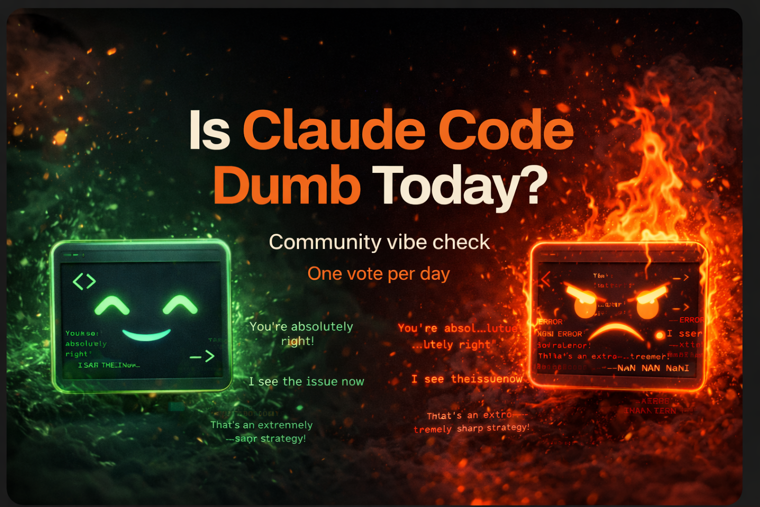 Is Claude Code Dumb Today?